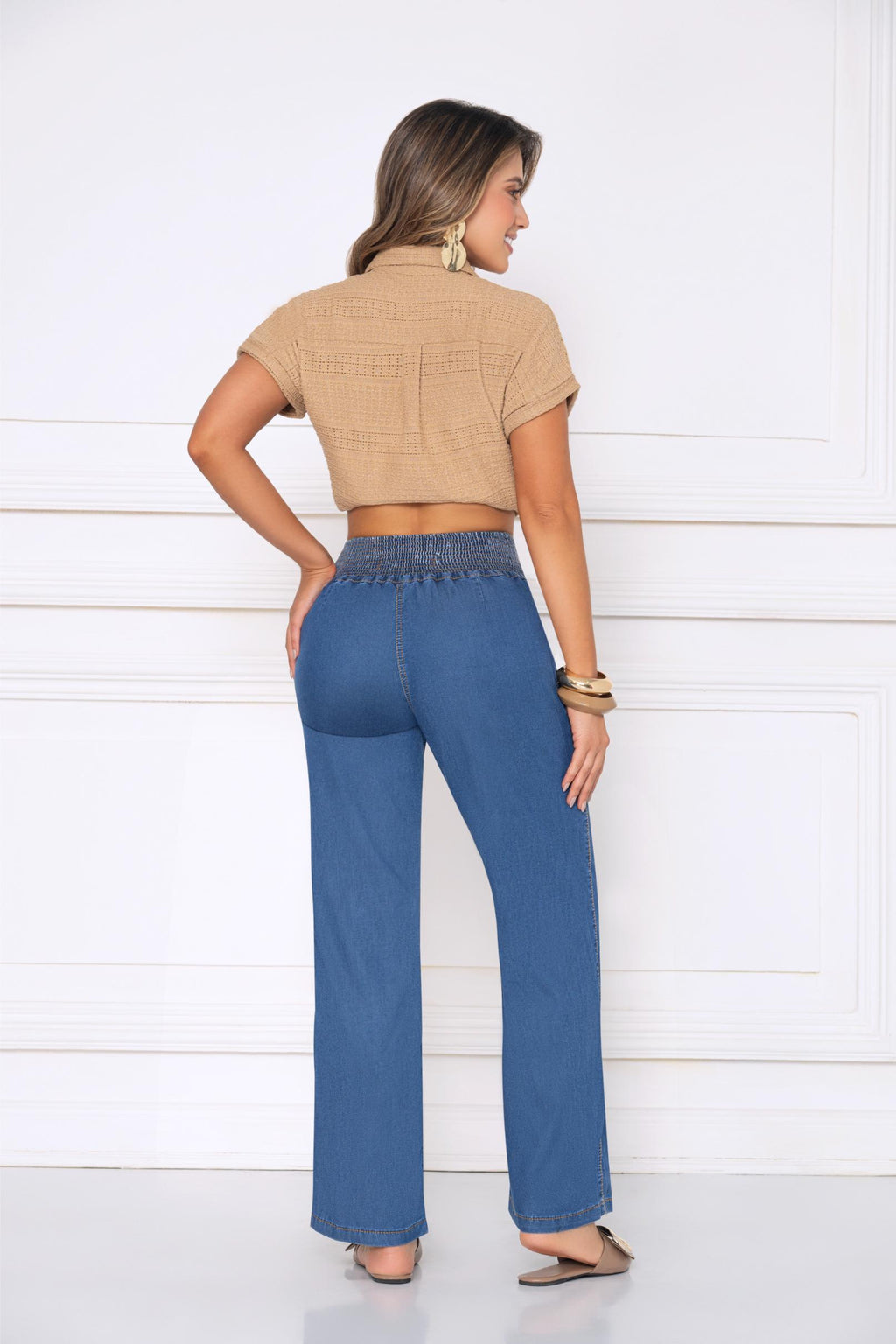 Pantalon Chambray BR-2138